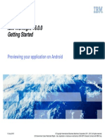 IBM Worklight V6.0.0 Getting Started: Previewing Your Application On Android