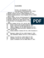 USUFRUCT (Arts. 562 To 612 NCC) Cases On Usufruct