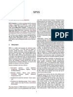 Ibm Spss Overview