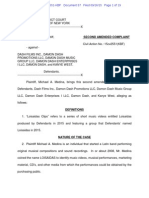 Medina v. Damon Dash - Loisadas Trademark Complaint PDF