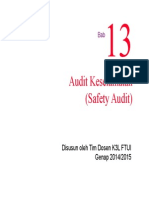 Bab 13 Safety Audit