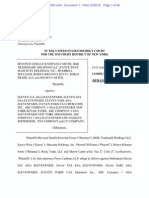 Beyonce Knowles-Carter Et Al v. Eleven LLC Complaint PDF