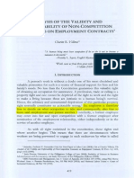 NON COMPETE CLAUSE PLJ Volume 83 Number 2 - 04 - Charito R. Villena PDF