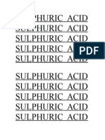 Sulphuric Acid Sulphuric Acid Sulphuric Acid Sulphuric Acid Sulphuric Acid Sulphuric Acid Sulphuric Acid Sulphuric Acid Sulphuric Acid Sulphuric Acid