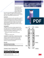 3M™ Activated Carbon Filters - Data Sheet (PDF 670.8 K) PDF