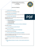 Preguntas y Respuestas Sobre El Big Bang