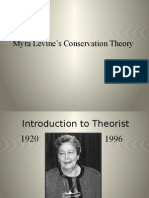 Myra Levine's Conservation Theory