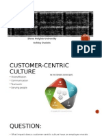 Customer-Centric Culture