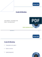 Crude Oil Blending