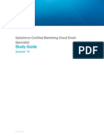 SG Certified Marketing Cloud Email Specialist