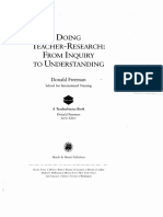 Doing Teacher Research, Donald Freeman