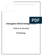 Voice and Accent Training