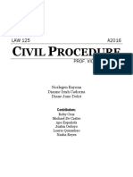 A2016 Civ Pro Midterms Reviewer PDF