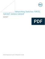 Dell Networking N4000 Series Stacking Guide