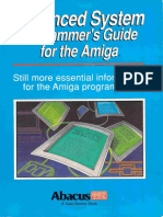 Advanced System Programmers Guide For The Amiga