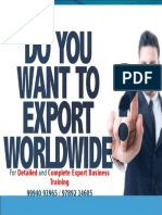 Export Business Training Center in Madurai