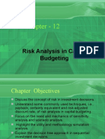 Chapter - 12: Risk Analysis in Capital Budgeting