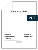 Human Rights in India