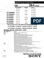 KD36XS55 Service Manual