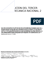 Resolucíon Del Tercer Examen Mecanica Racional 2