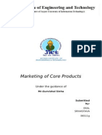 Marketing of Core Products: Under The Guidance of