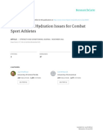 Nutrition and Hydration Issues For Combat Sport Athletes (Hoffman J.R.) (2011)