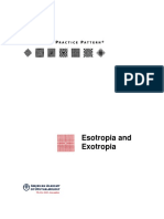 Esotropia and Exotropia