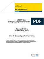 MGMT1001 Managing Organisations and People S12015