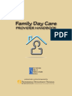 Family Daycare Provider Handbook