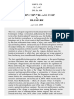 Farmington v. Pillsbury, 114 U.S. 138 (1885)