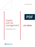 Capital and Risk Management Report 31 December 2011