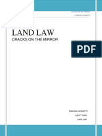 Land Law Cracks On The Mirror