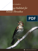 Improving Habitat For Forest Thrushes: A Land Manager's Guide To