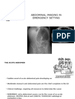 Abdominal Imaging