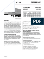 Caterpillar XQ1000 Containerized Diesel Generator Set