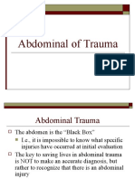 Abdominal Trauma