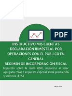 Instructivo MisCuentas Bimestral Operaciones Publico General