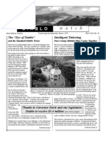 Diablo Watch Newsletter, Fall 2003 Save Mount Diablo