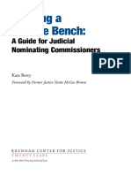Building A Diverse Bench: A Guide For Judicial Nominating Commissioners