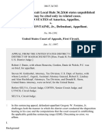 United States v. Fontaine, 106 F.3d 383, 1st Cir. (1997)