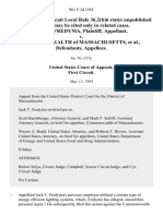 Jack T. Fredyma v. Commonwealth of Massachusetts, 961 F.2d 1565, 1st Cir. (1992)