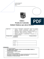 Prueba Sexto Básico Junio Forma A