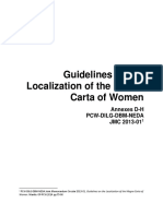 Guidelines On The Localization of The Magna Carta of Women