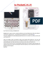 PocketCHIP Intro & Menu