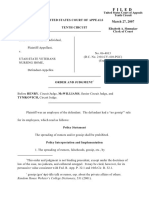 Cruces v. UT State Veterans, 10th Cir. (2007)