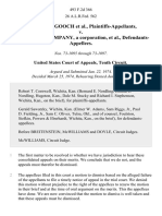 Theodore R. Gooch v. Skelly Oil Company, A Corporation, 493 F.2d 366, 10th Cir. (1974)