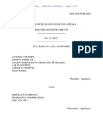 Clarence Armour v. Monsanto Company, 11th Cir. (2015)