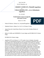 Itt Industrial Credit Company v. Alex Cooley's Ballroom, Inc., 726 F.2d 1559, 11th Cir. (1984)