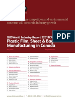 32611CA Plastic Film, Sheet & Bag Manufacturing in Canada Industry Report
