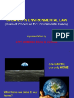 Rules of Procedure For Environmental Cases